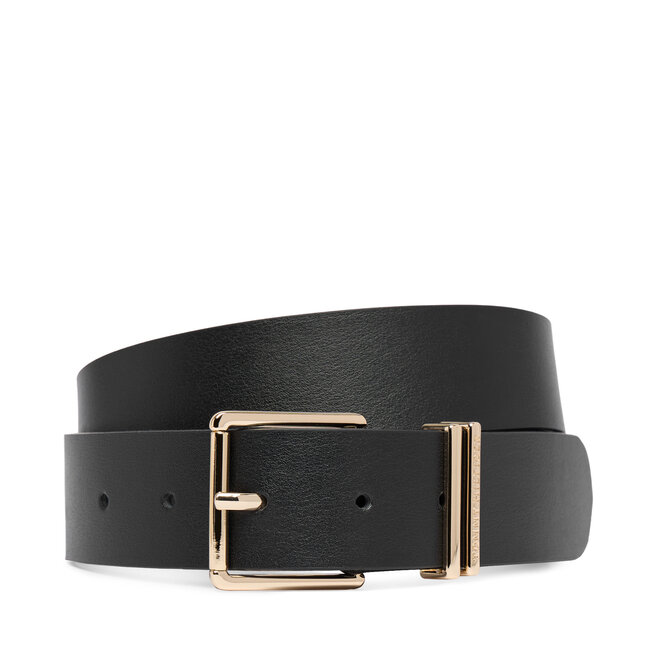 Pasek Tommy Hilfiger Th Square 3.5 AW0AW18919 Czarny