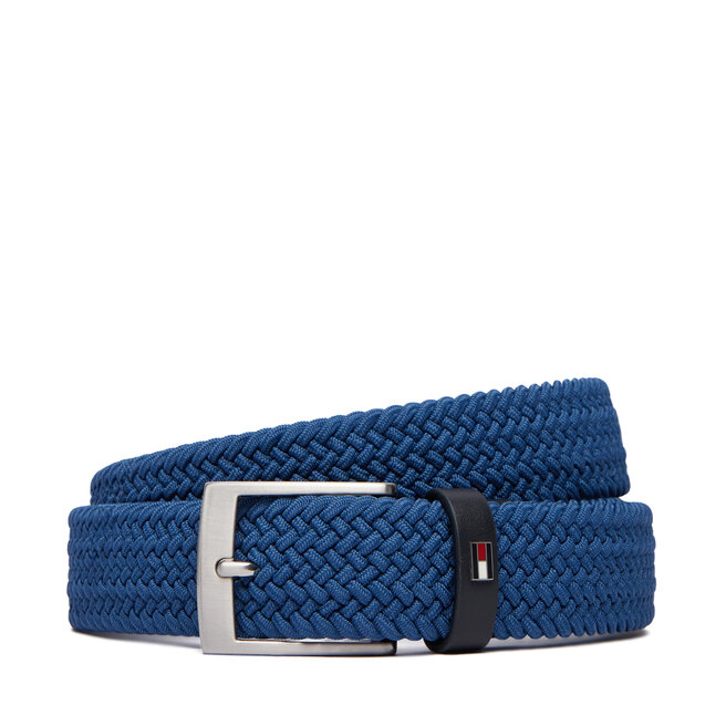 Pasek Tommy Hilfiger Adan 3.5 Elastic AM0AM13824 Granatowy