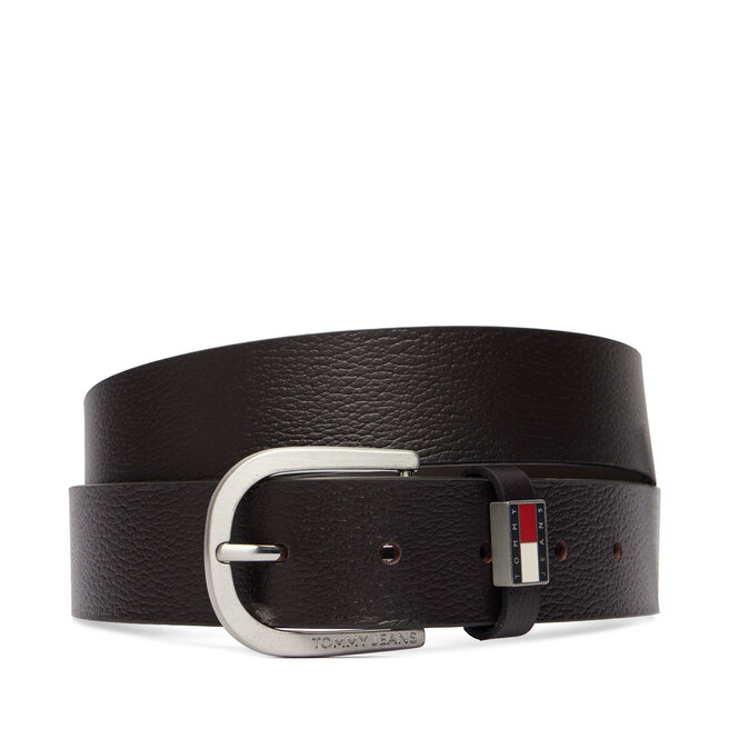 Pasek Tommy Jeans Tjm Ryan 3.5 AM0AM14461 Brązowy