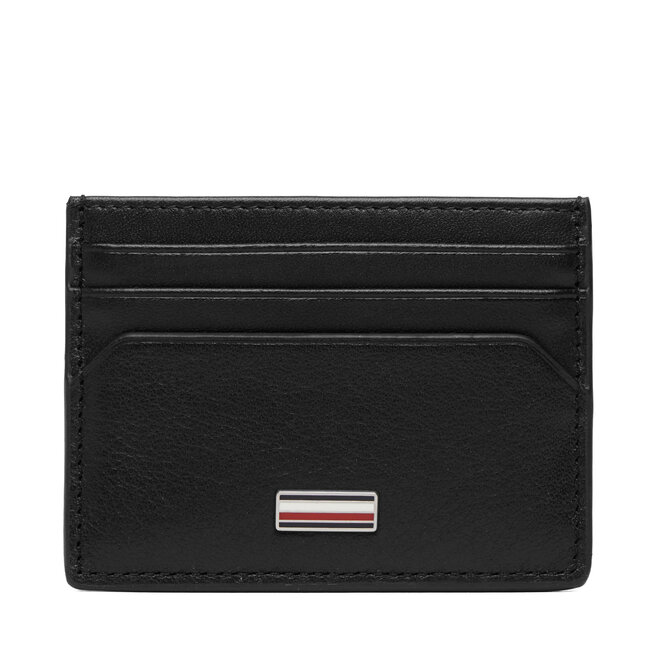 Etui na karty kredytowe Tommy Hilfiger Th Central Cc Holder AM0AM14494 Czarny