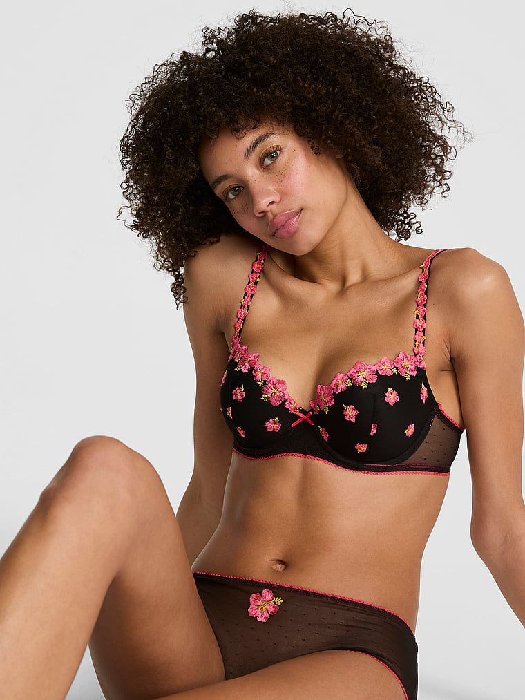 Biustonosz push-up balkonetka PINK Wink