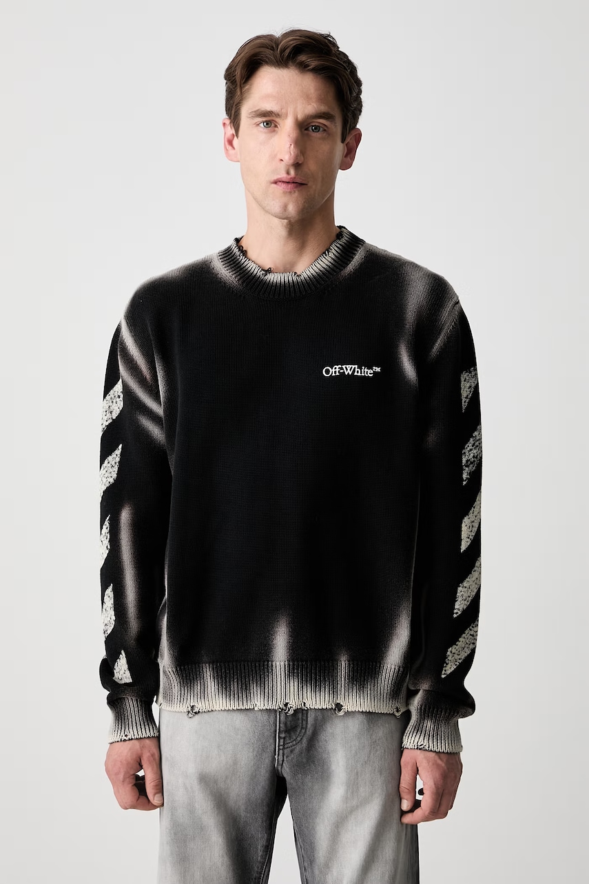 Off-White sweter bawełniany męski