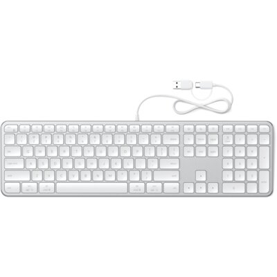 SATECHI Slim LX3 Wired Srebrny