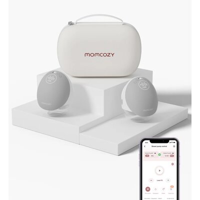 Laktator MOMCOZY M9 Podwójny Szary