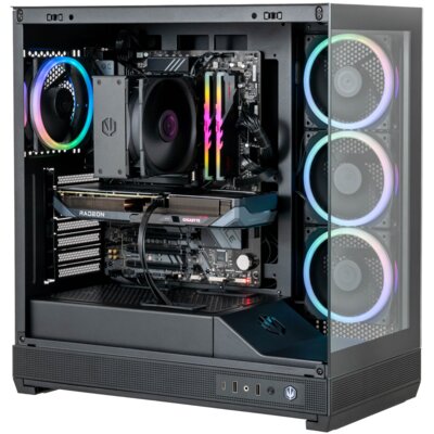 Komputer MAD DOG ENDORFY-CORONA-A02DR316 R5-7500F 16GB RAM 1TB SSD Radeon RX9060XT Wi-Fi