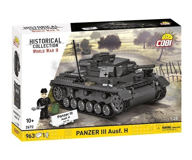 Klocki Panzer III Ausf.H 963 elementy