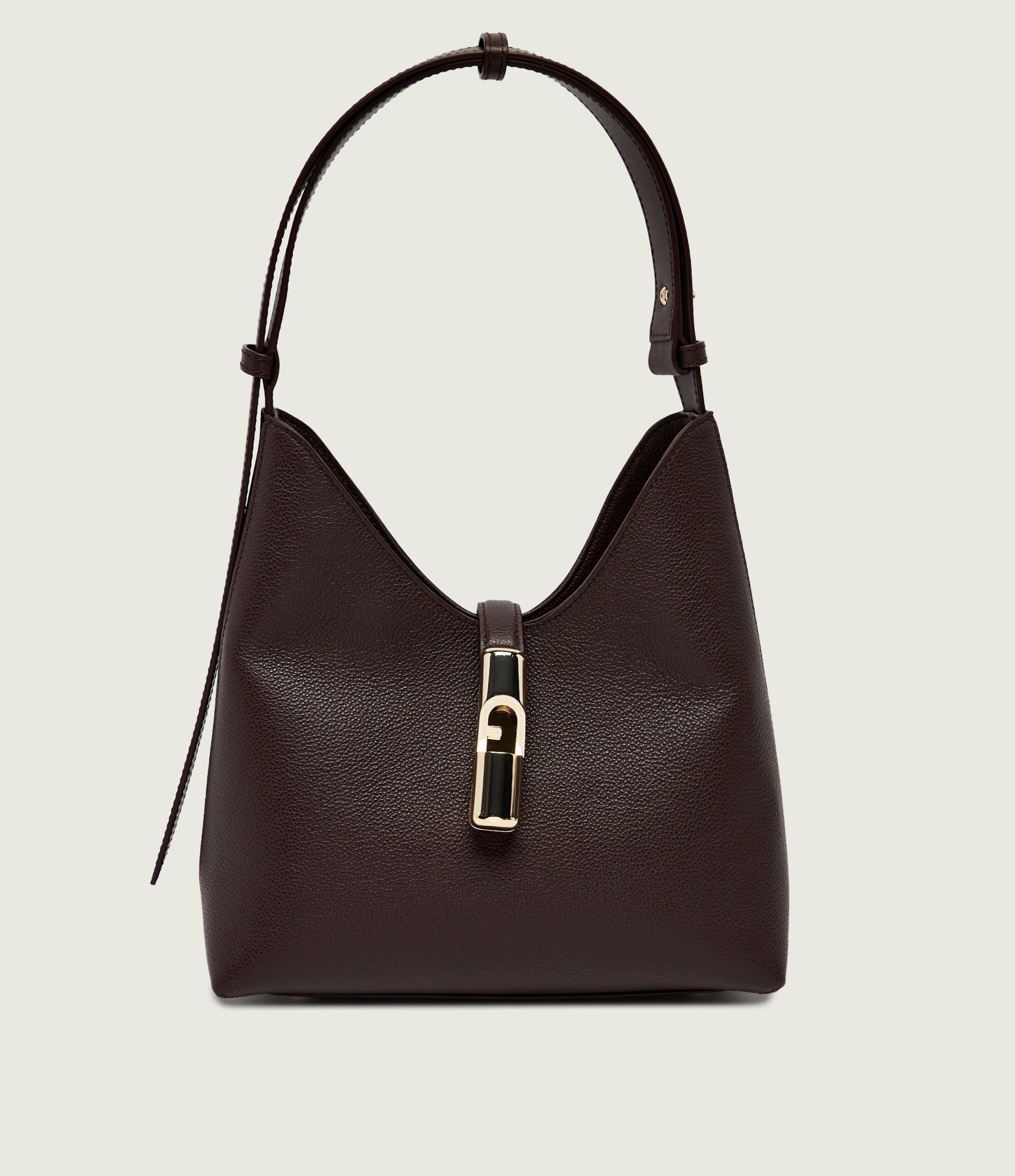 Furla Skórzana torebka na ramię Furla Goccia