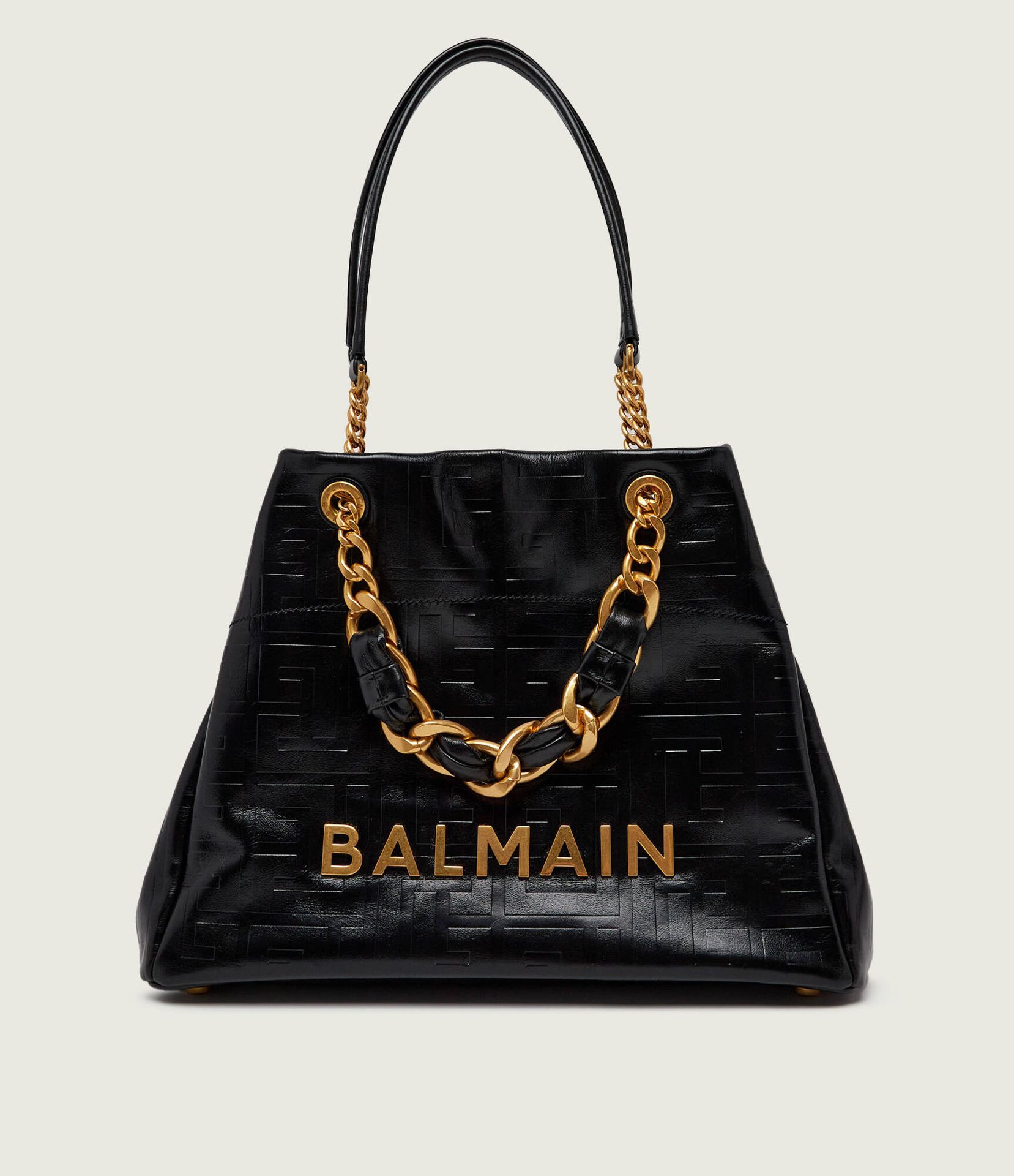 Balmain Skórzana shopperka Endora L