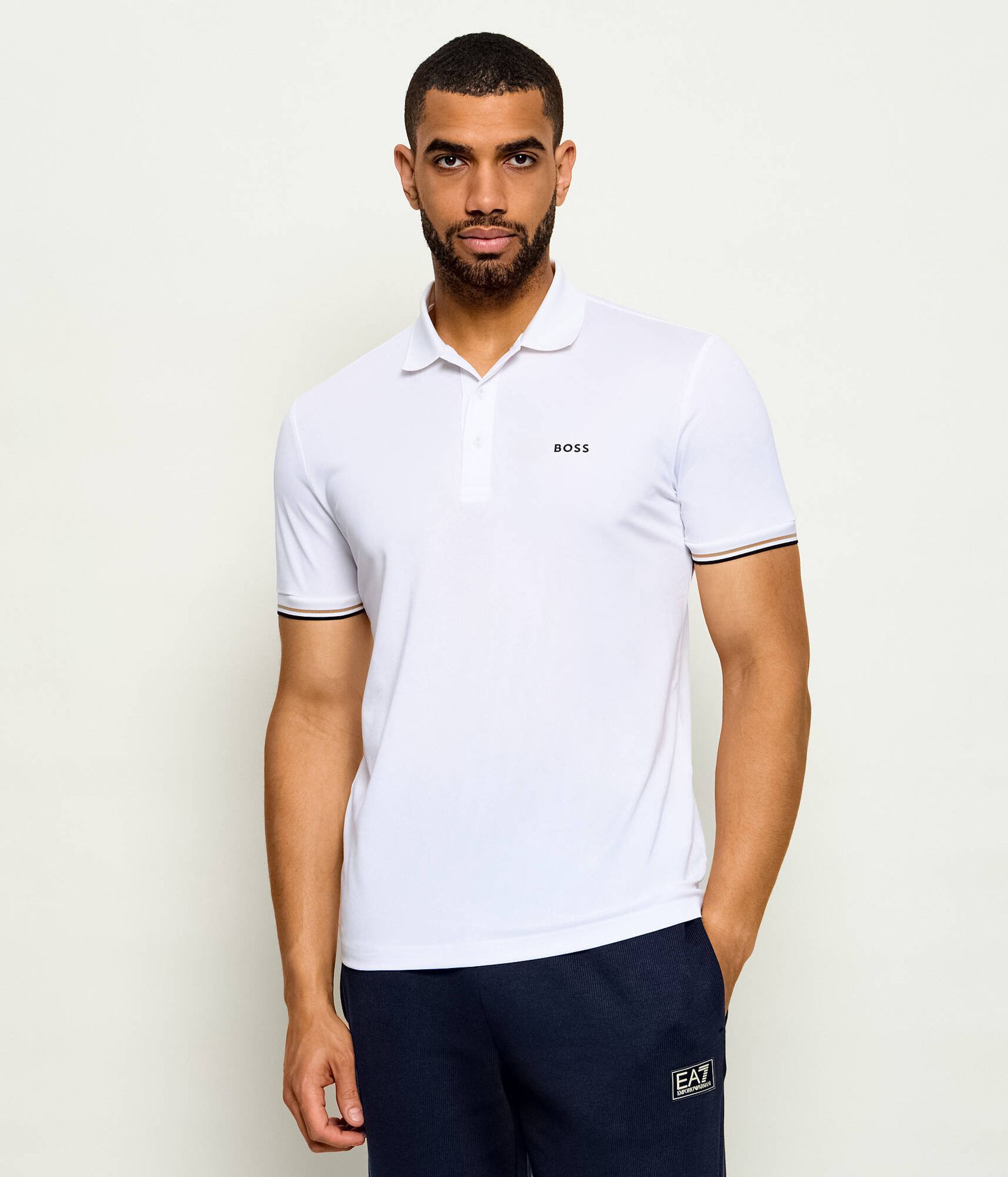 BOSS GREEN Polo Pl_Toc Game 1 Boss x The Chance Slim Fit