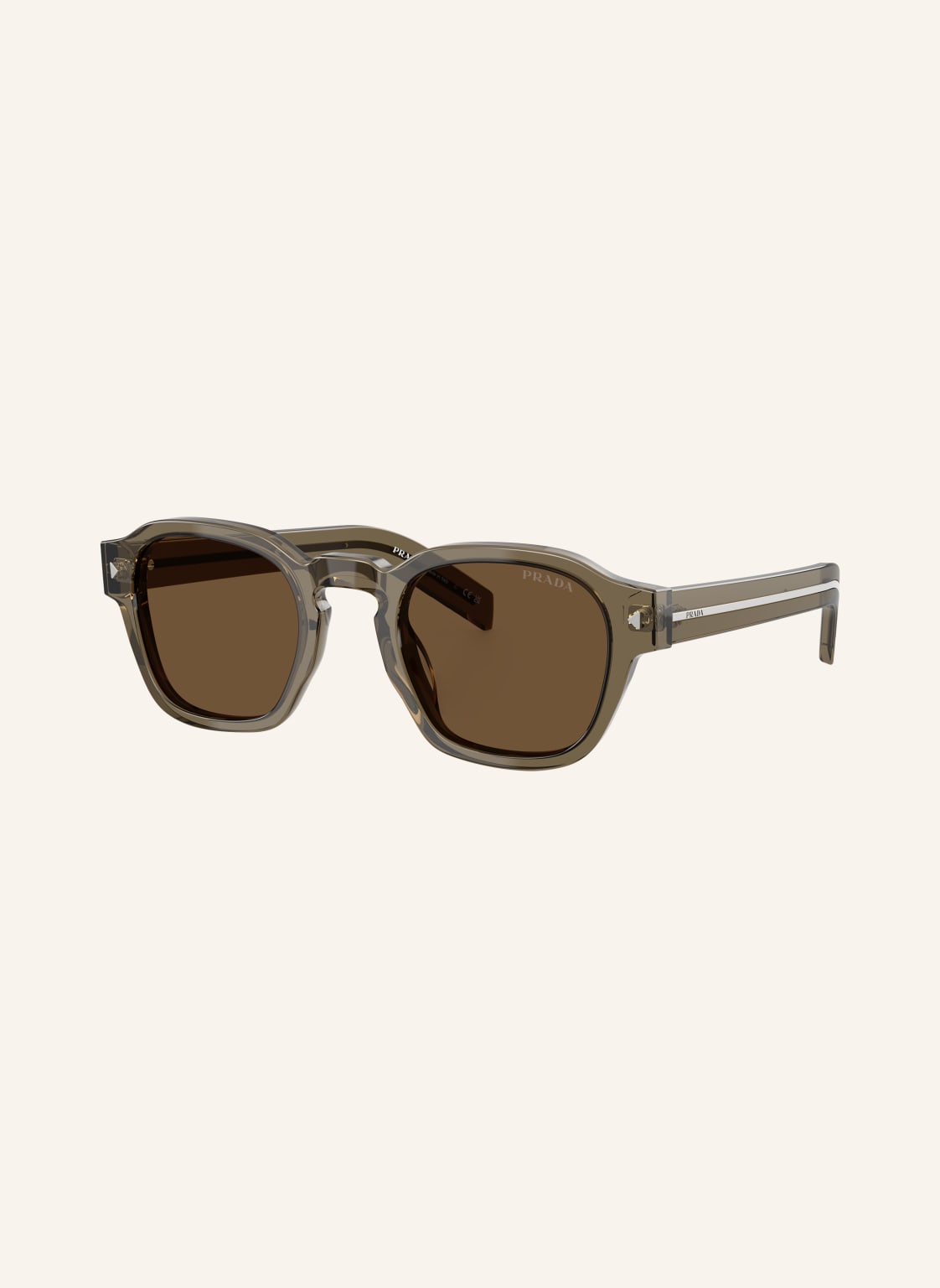 Prada Okulary Przeciwsłoneczne pra16s braun
