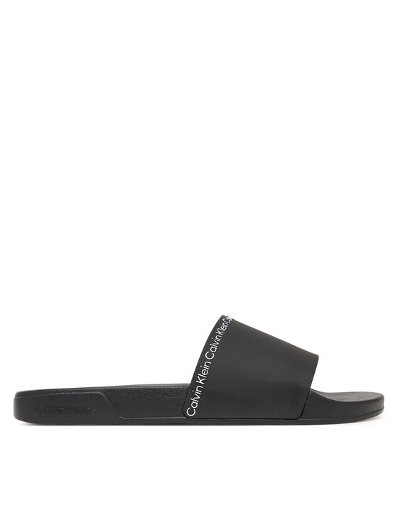 Calvin Klein Klapki Ess Slide Institutional Cv HM0HM02108 Czarny