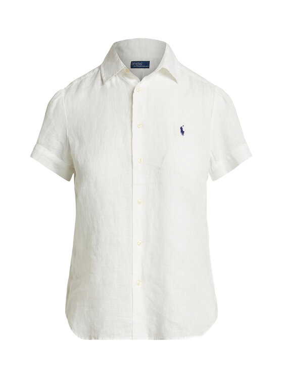 Polo Ralph Lauren Koszula 211973366505 Biały Regular Fit