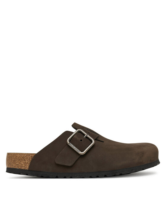Birkenstock Klapki Boston Wire Buckle 1032760 Brązowy ciemny