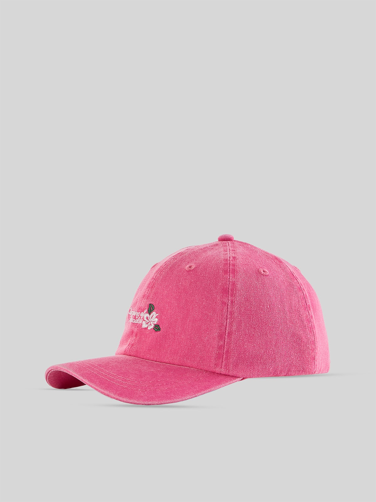 4F Czapka z daszkiem strapback dziecięca - różowa ONE SIZE (55cm)