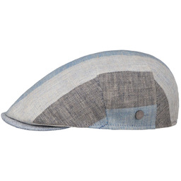 Kaszkiet Lniany Elverton by Lierys, niebiesko-szary, L (58-59 cm)