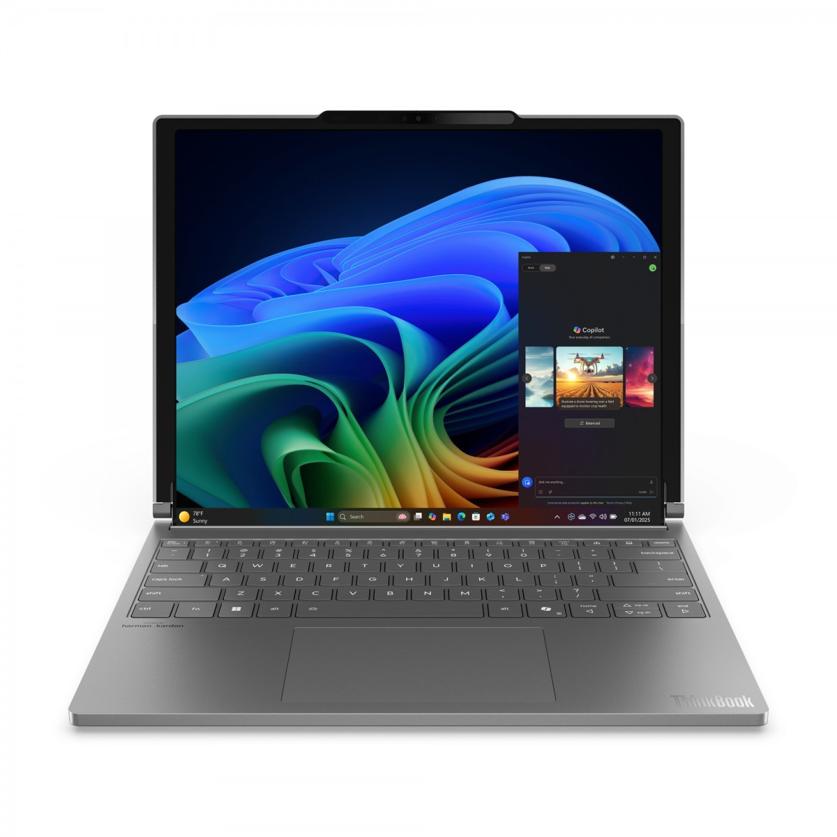 21TR0000FR - Lenovo ThinkBook Plus Gen 6 Zwijany, Intel® Core™ Ultra 7 258V, Zwijany 14