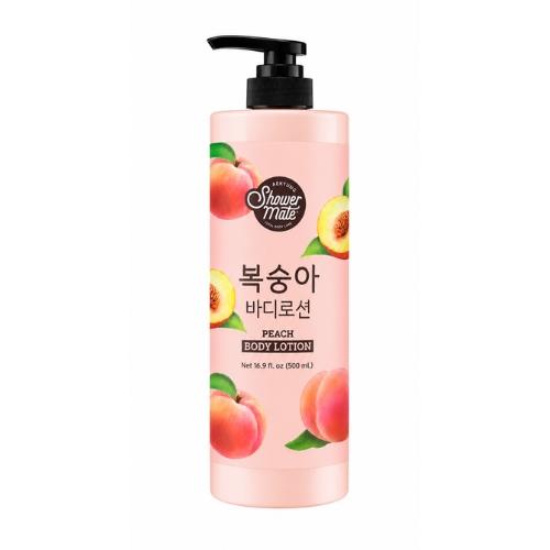 Aekyung Showermate Peach Balsam do ciała o zapachu brzoskwini, 500 ml