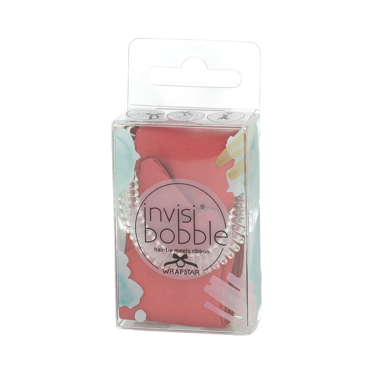 Invisibobble Wrapstar Hair Tie Gumka do włosów dla kobiet kolor Machu Peachu