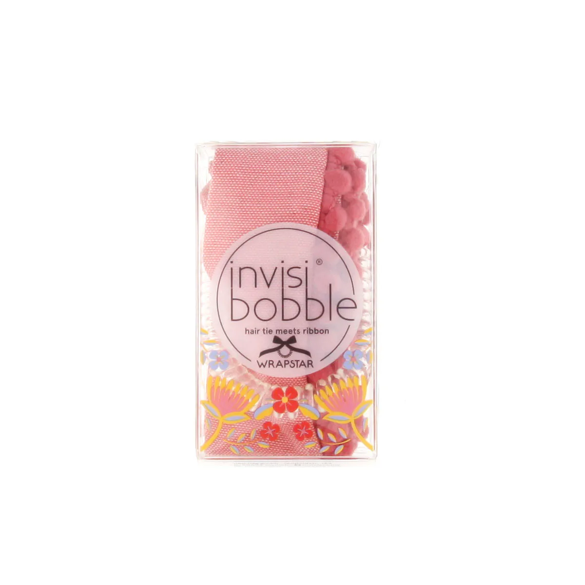 Invisibobble Wrapstar Hair Tie Gumka do włosów dla kobiet 1 szt Odcień Flores & Bloom