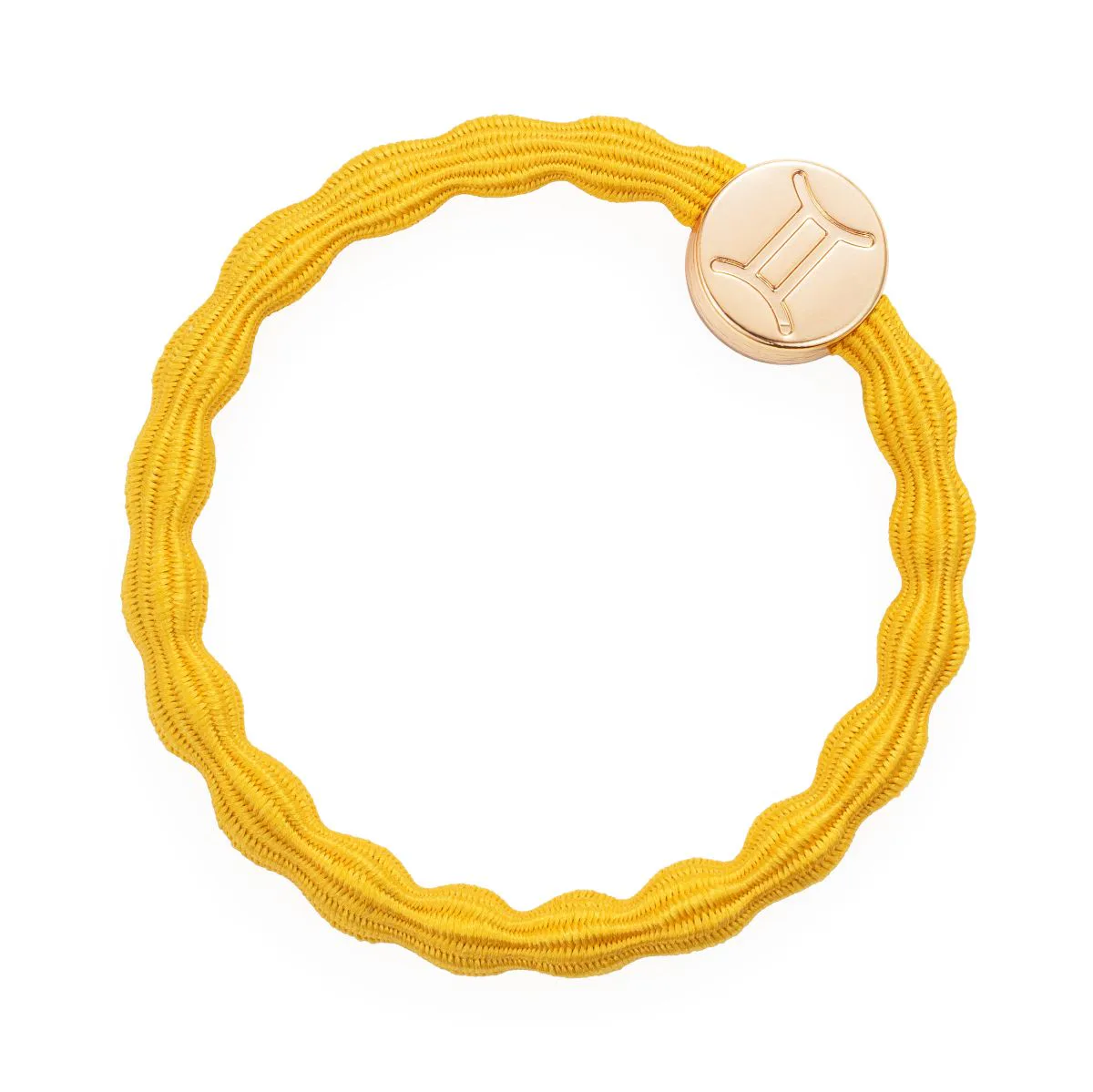 By Eloise London Zodiac Sign Gold Gemini Gumka do włosów kolor Gemini Turmeric Yellow