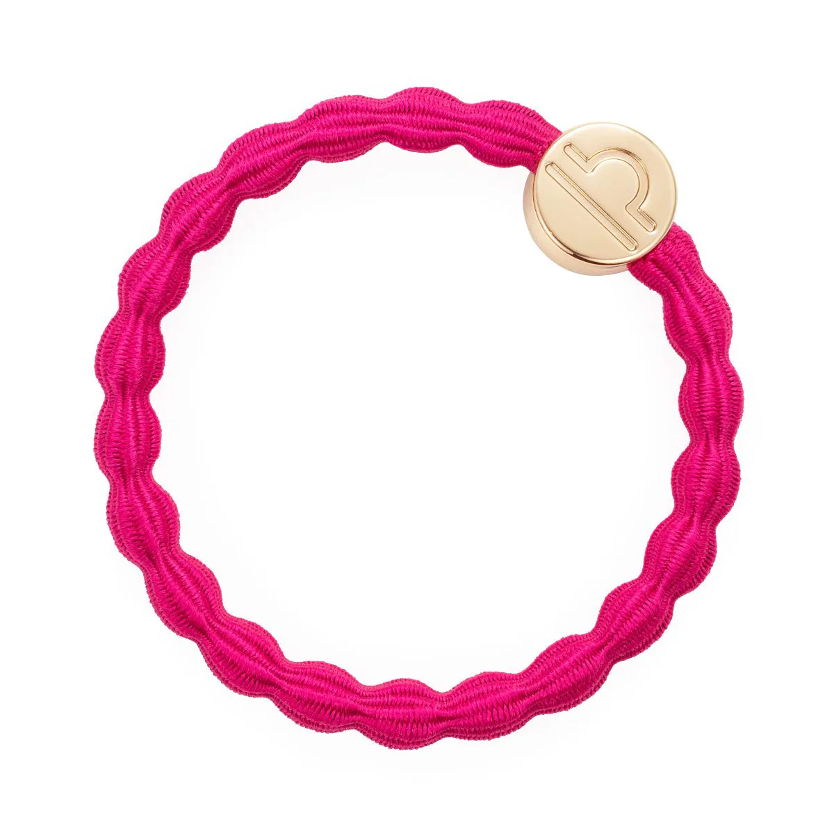 By Eloise London Zodiac Sign Gold Gemini Gumka do włosów kolor Libra Fuchsia