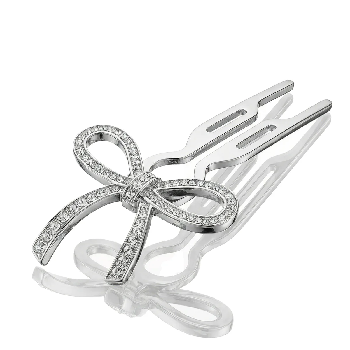 Fiona Franchimon Nº1 Hairpin Steel Crystals By Swarovski Spinka do włosów dla kobiet 1 szt Odcień Wh