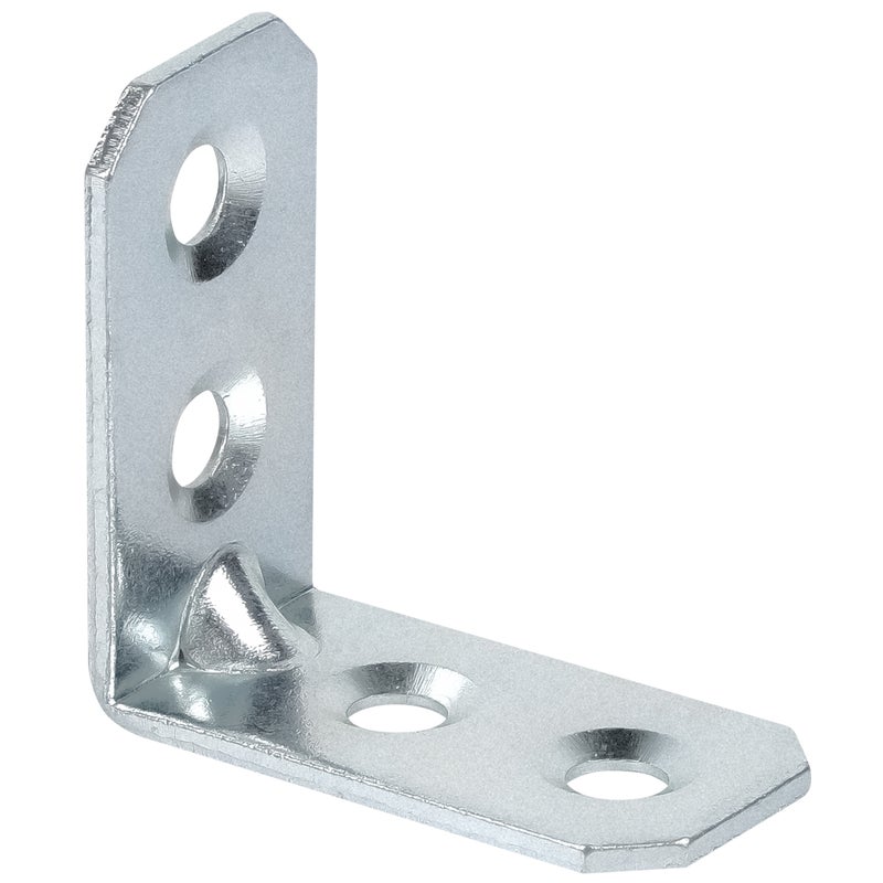 Kątownik meblowy do krzeseł 30x30x16 x 1,5mm 1 szt stalowy perforowany KRZ3