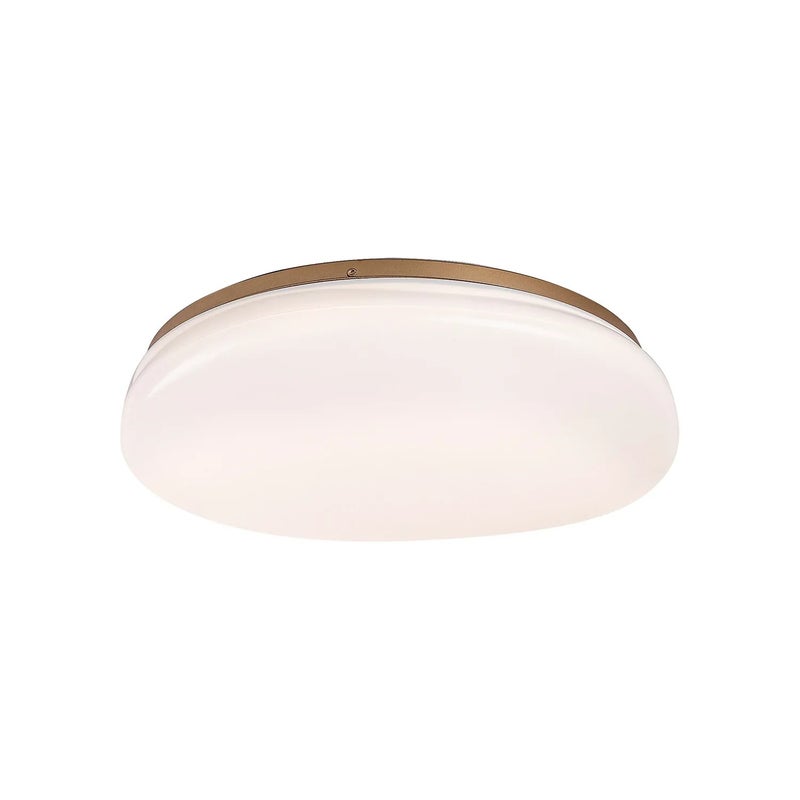Plafon LED Caliope 24W tworzywo sztuczne złoty wym:10x41x39,5cm IP44 Rabalux