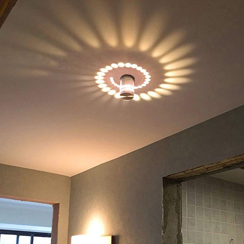 Kinkiet LED 3W, kinkiet aluminiowy, lampa łazienkowa, nowoczesny kinkiet