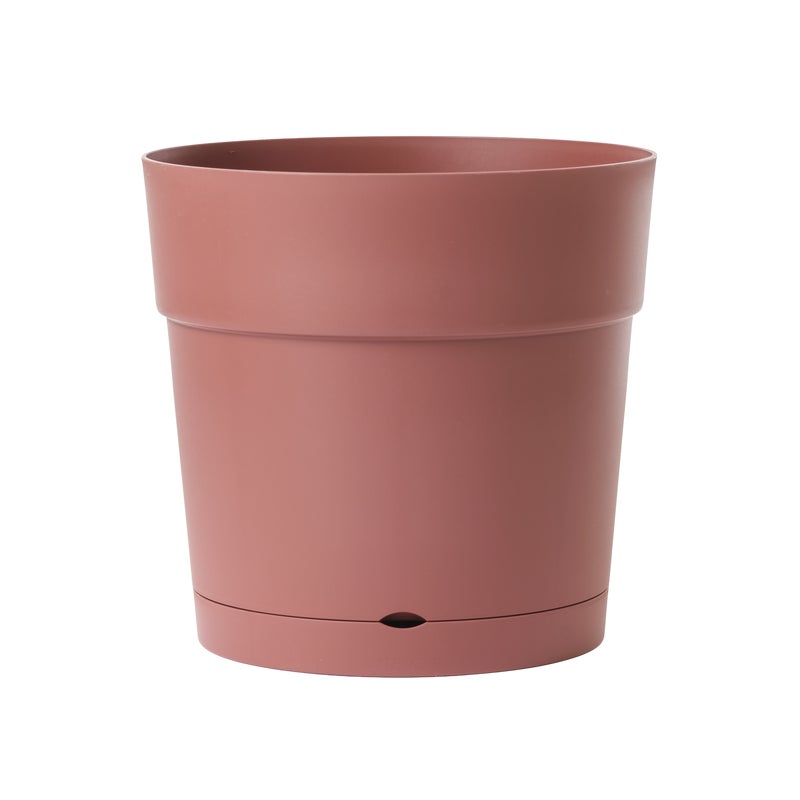 Donica z podstawką Piana czerwona 40cm Geolia