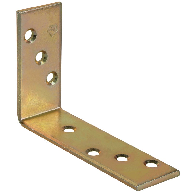 Kątownik belki stalowy 120x80x30 x 4mm 1 szt. ciesielski perforowany KB2