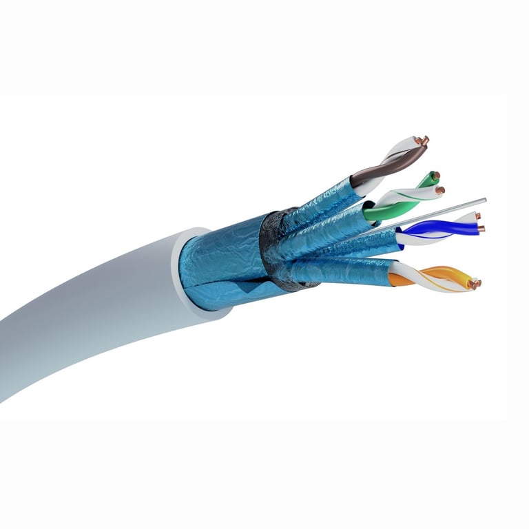Extralink CAT6A FFTP (F/FTP) INDOOR TWISTED PAIR 305M kabel sieciowy EX.96624