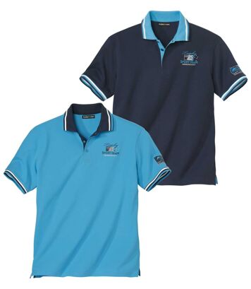 Zestaw 2 koszulek polo Mężczyzna Atlas For Men - Kolor : Set - Rozmiar : 4XL