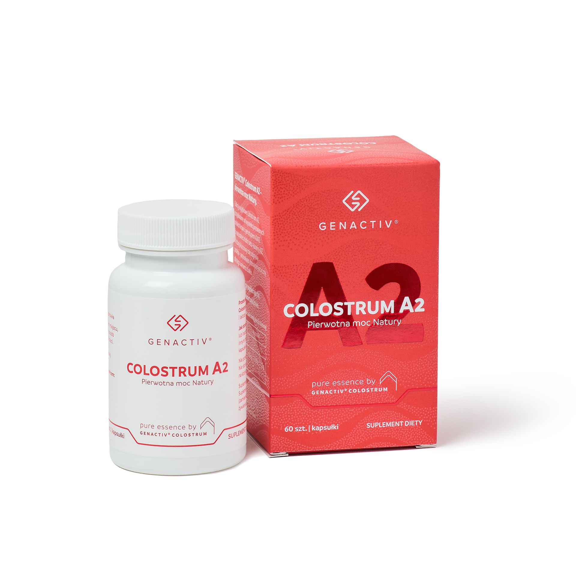 Genactiv Colostrum A2, kapsułki, 60 sztuk