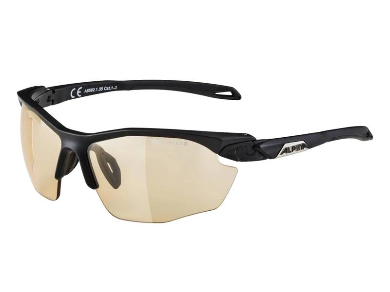 Okulary przeciwsłoneczne Alpina Twist Five HR VL + Black Matt/Orange