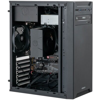 Komputer XQUANTUM XQR3R16S512GB-XA40WH R3-4300GE 16GB RAM 512GB SSD DVD Wi-Fi Windows 11 Home