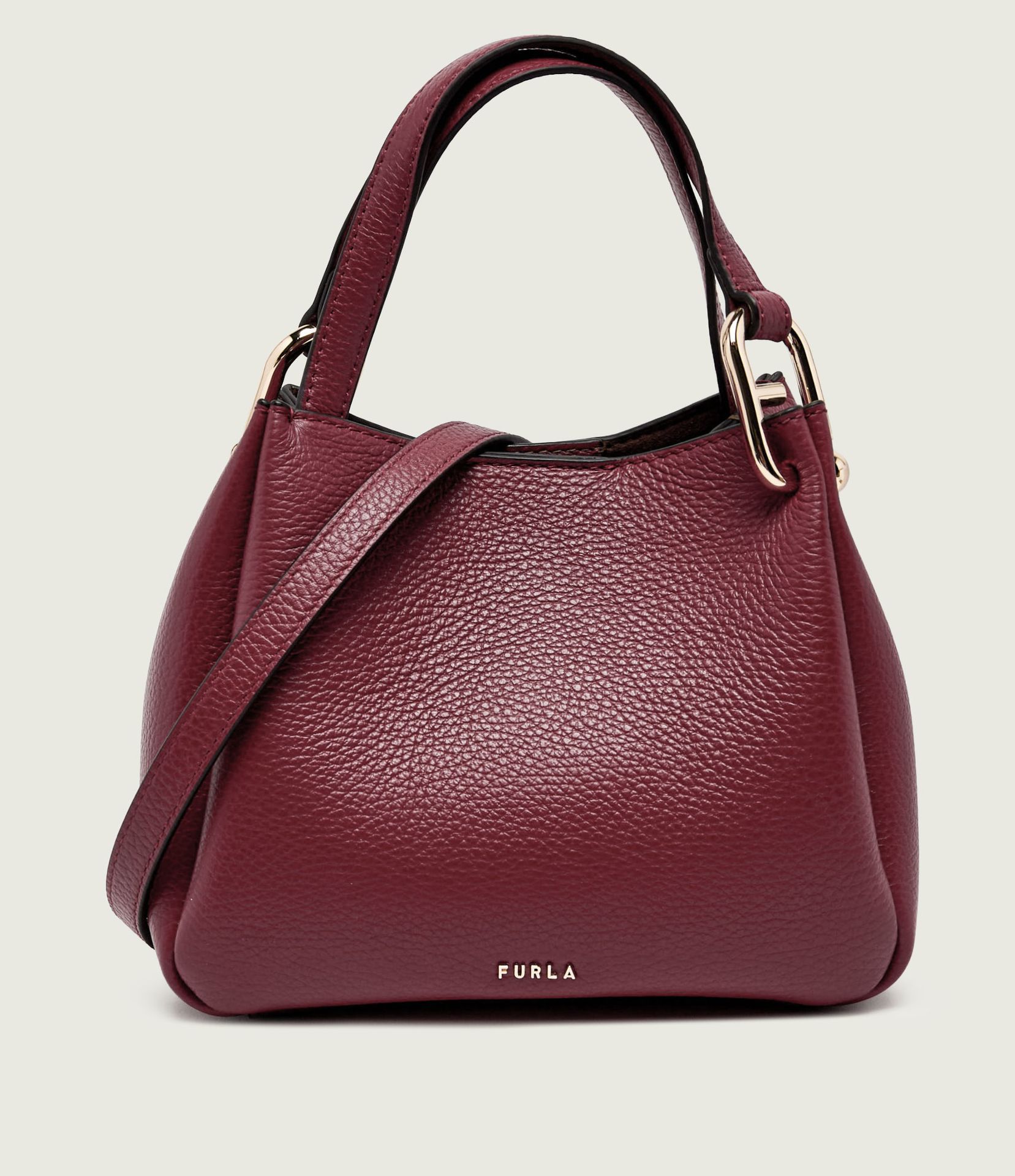 Furla Skórzana torebka na ramię Furla Nuvola