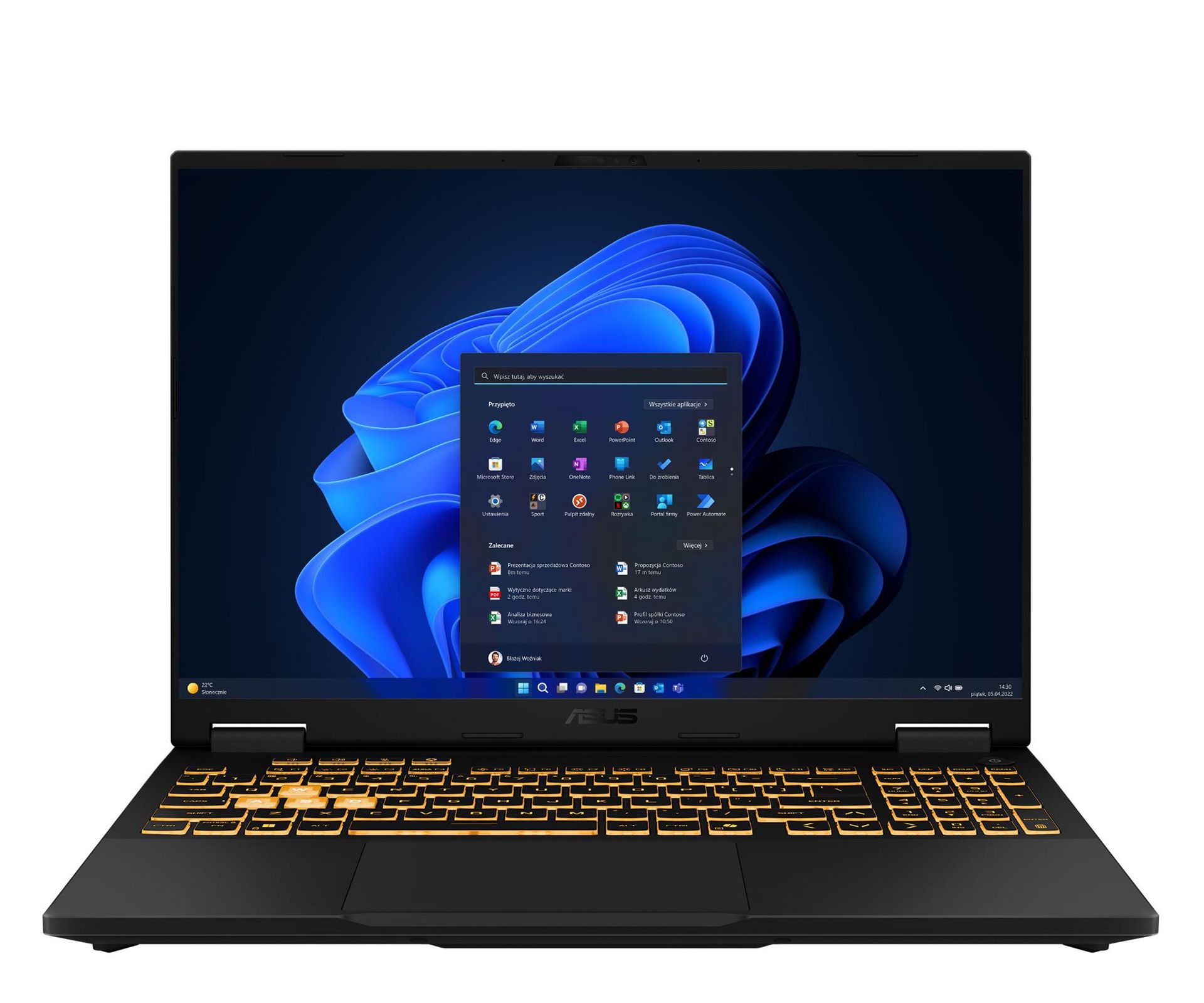 ASUS TUF Gaming F16 i5-14450HX/16GB/512/Win11 RTX5050 165Hz FX608JHR-RV094W