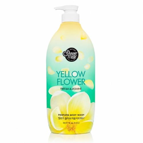 Aekyung Showermate Yellow Flower Perfumowany żel pod prysznic, 1,2 l