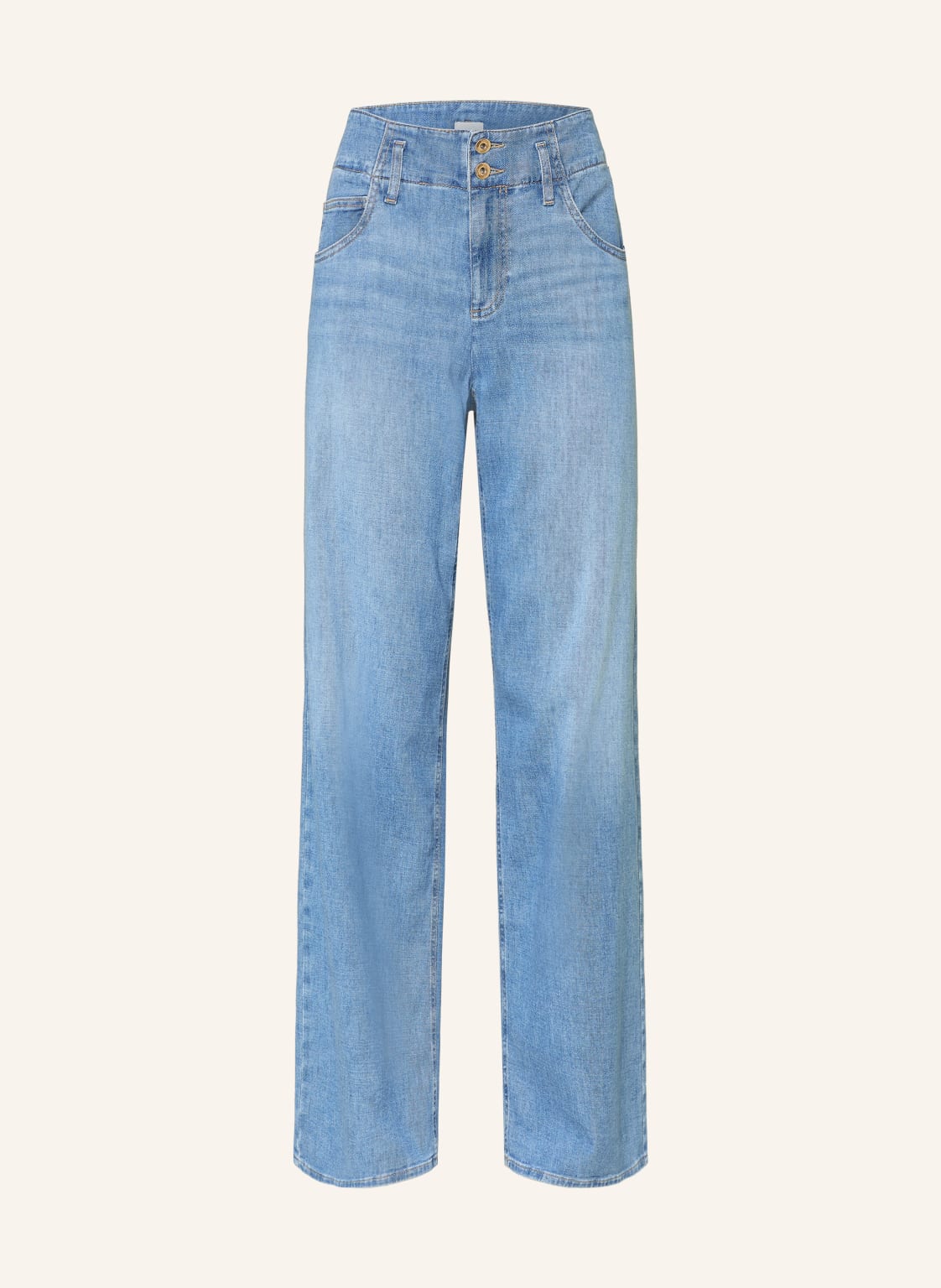 Brax Jeansy Wide Leg Maine blau
