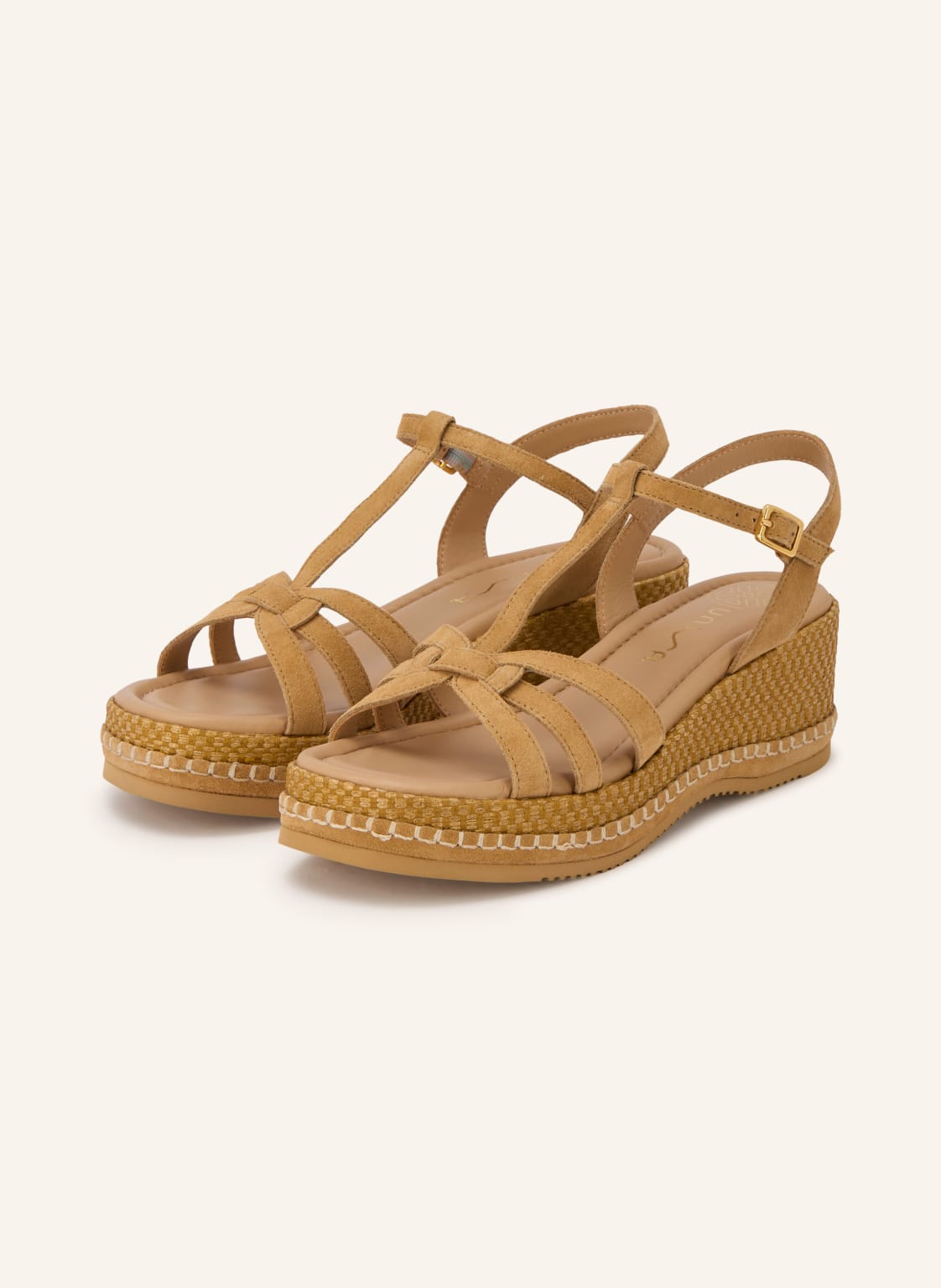 Unisa Buty Na Koturnie Kael beige