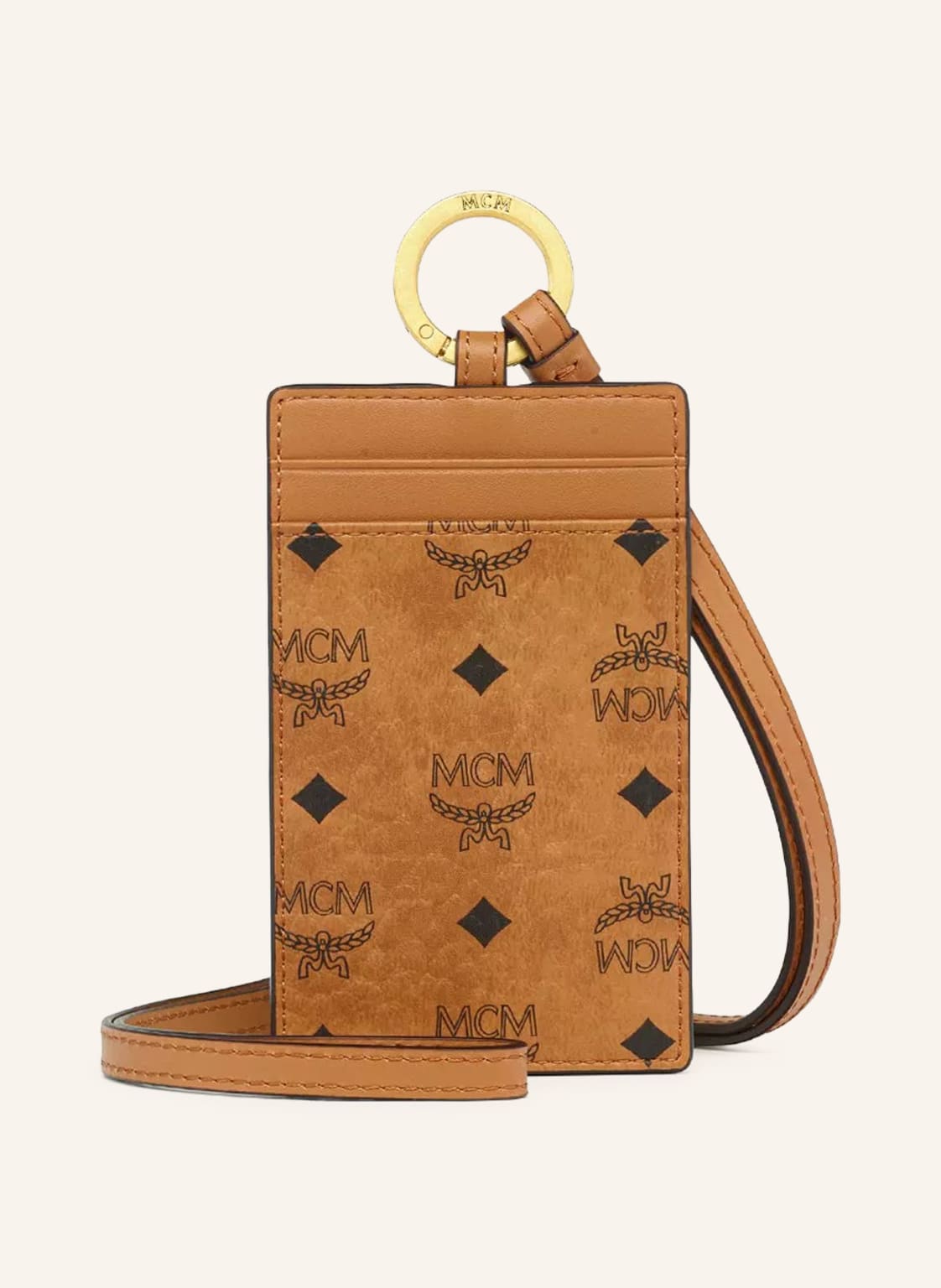 Mcm Etui Na Karty Aren Vi Lanyard braun