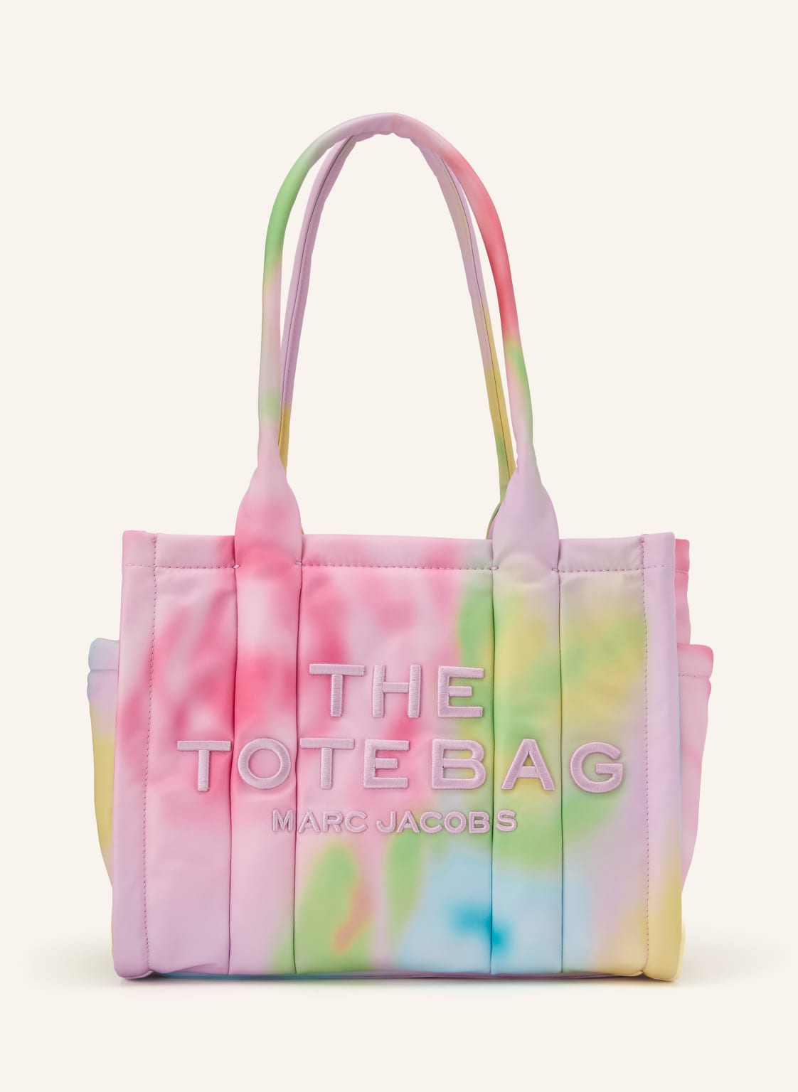 Marc Jacobs Shopperka The Medium Tote Multicol Print Flowers pink