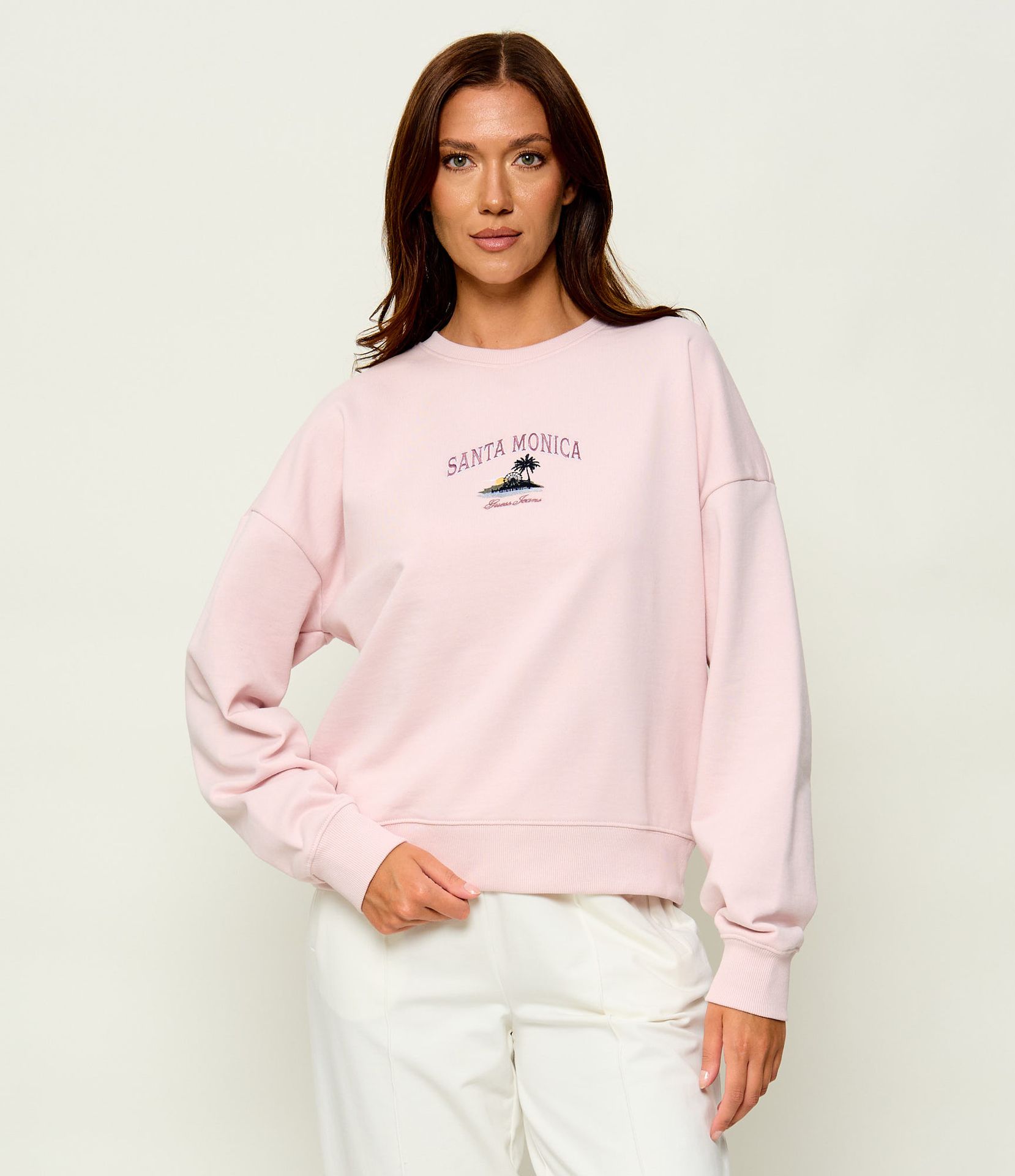 Guess Jeans Bluza Destination Oversize fit