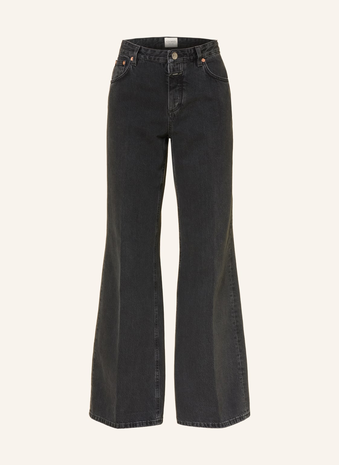 Closed Jeansy Wide Leg Gillan grau