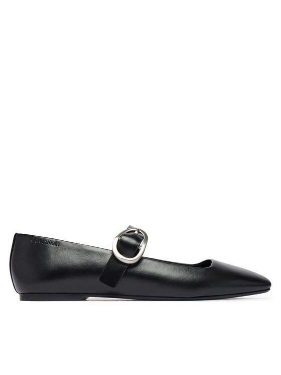 Calvin Klein Baleriny HW0HW03037 Czarny