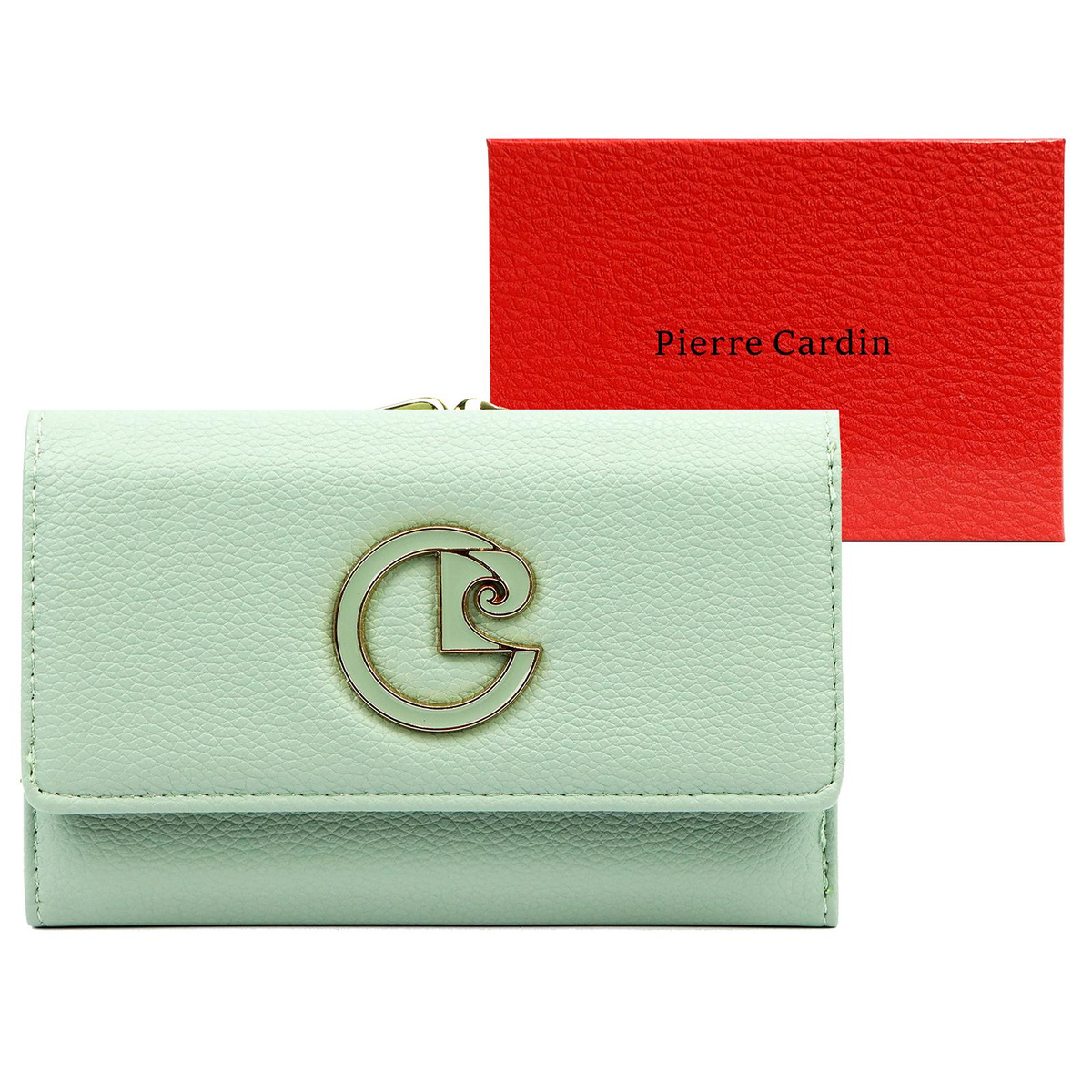 Damski portfel ze skóry ekologicznej Pierre Cardin WX41 413