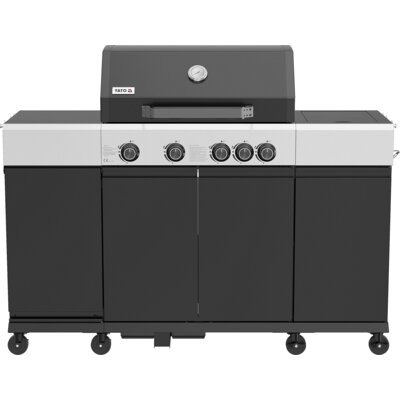 Opinie o Grill ogrodowy gazowy YG-20037 14.5kW 78 x 52 x 88 cm
