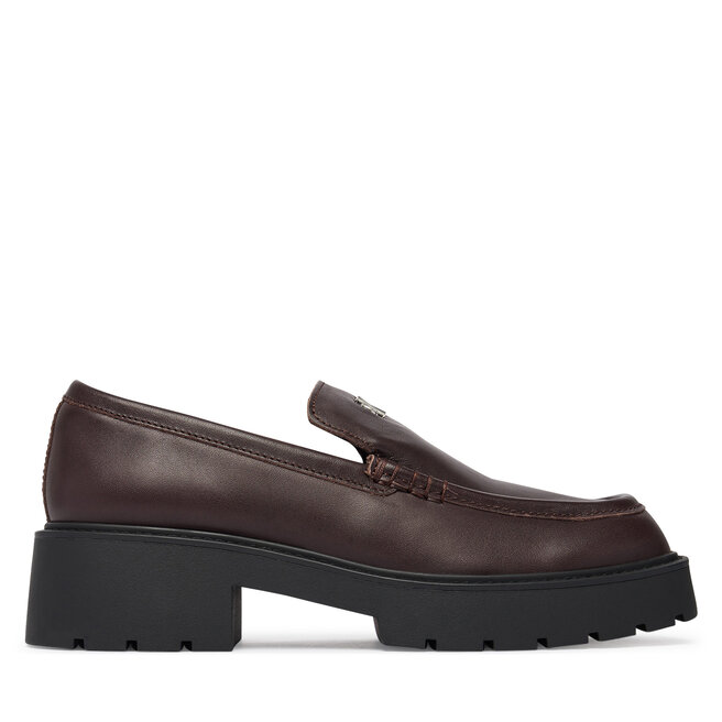 Loafersy Calvin Klein HW0HW03044 Bordowy