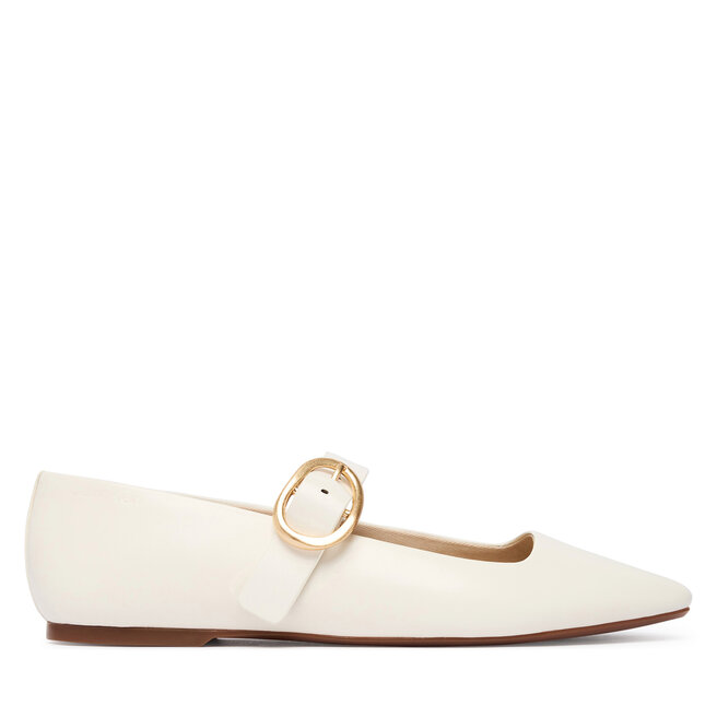 Baleriny Calvin Klein HW0HW03037 Biały